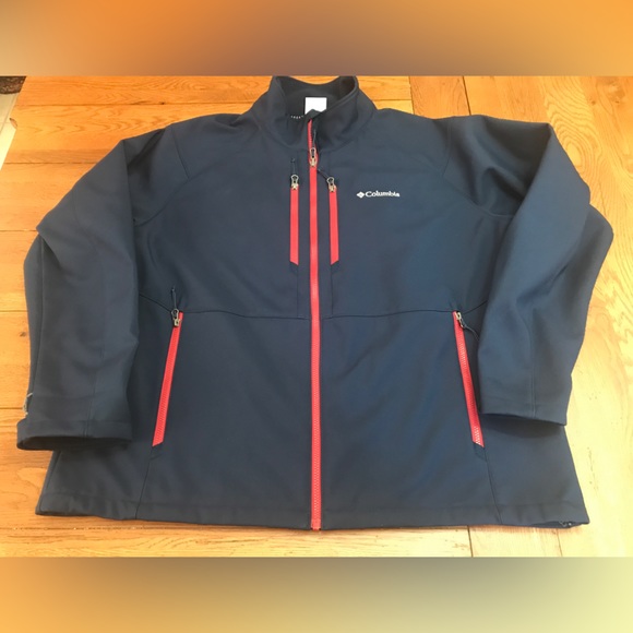 Columbia Jackets & Coats Mens Columbia Navy Zip Thermal Coil Jacket